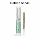 Golden Sands -Indica- 39.38% THC | 1g Diamond Infused (Pre-Roll) | Grassroots     -CC8 FRONT
