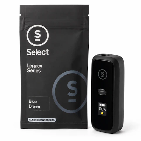 Select - Blue Dream -Hybrid- 85.61% THC | 1g Legacy Series BRIQ 2 (All-In-One Vape) | Select -yyy10 mid