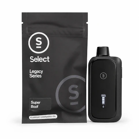 Select - Super Boof -Hybrid-84.30% THC | 1g Legacy Series BRIQ 2 (All-In-One Vape) | Select -yyy10 back