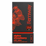 Alpine Strawberry -Sativa- 86.56% THC | 1g Traveler Pro Edition Recyclable AIO (Vape) | Fernway   -vvv6 back