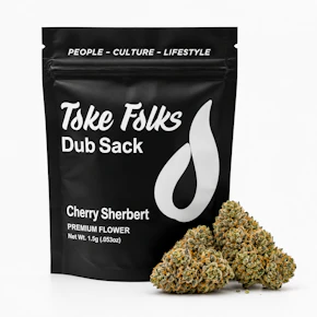 Toke Folks | 1.5g Mylar | Lemon Cherry Sherbert