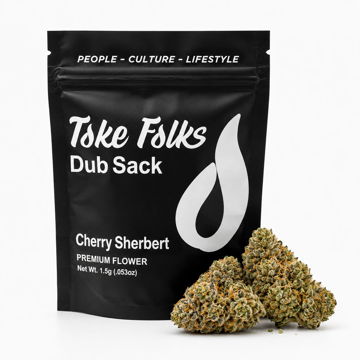 Toke Folks - Toke Folks | 1.5g Mylar | Lemon Cherry Sherbert Main Image