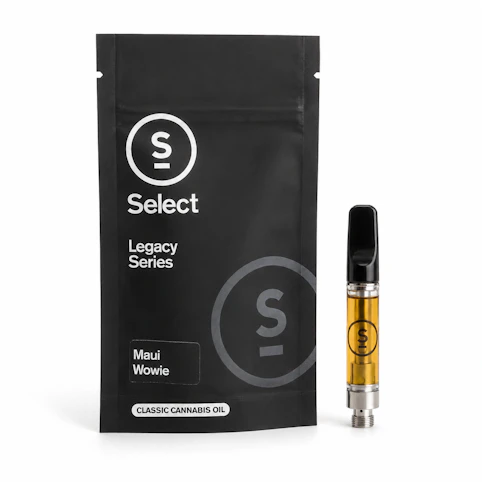 Select - Maui Wowie -Sativa- 85.54% THC | 1g Legacy Series (510 Cartridge) | Select --xxx10 back