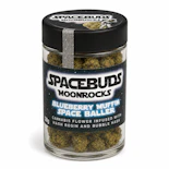 Blueberry Muffin – Indica – 62.92% THC | 28g Space Baller Moonrocks Bubble Hash/Hash Rosin Infused (Flower) | Space Buds - a4 middle 3