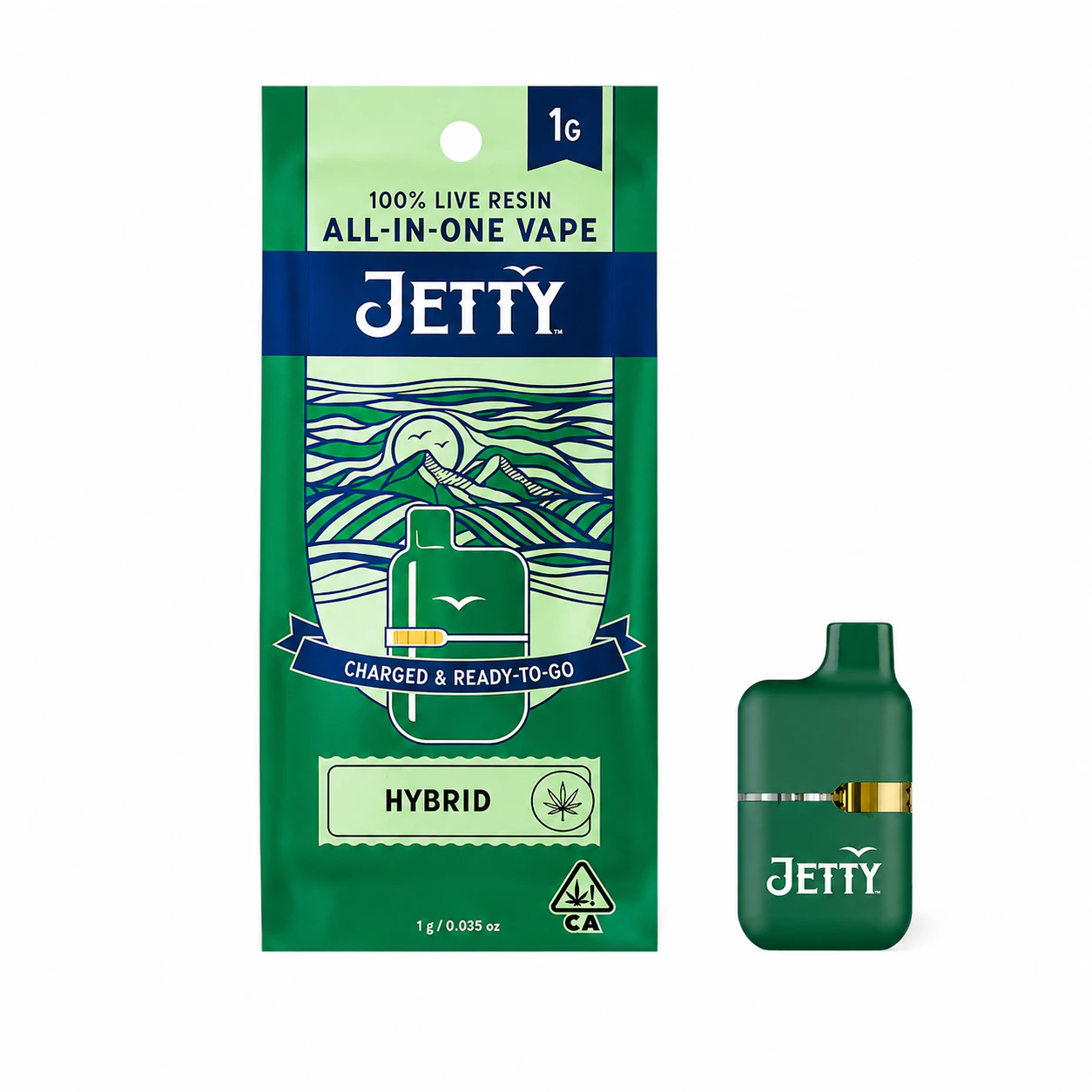 Jetty - Banana Havoc | Live Resin All-In-One Mini Tank | 1g Main Image