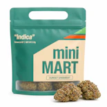 Sunset Sherbert – Indica – 30.74% THC | 3.5g Flower | Mini Mart- K8