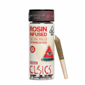 Watermelon Haze | Rosin Infused 5-Pack Pre-Rolls | 2.5g