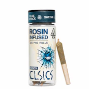 Blue Crack | Rosin Infused 5-Pack Pre-Rolls | 2.5g