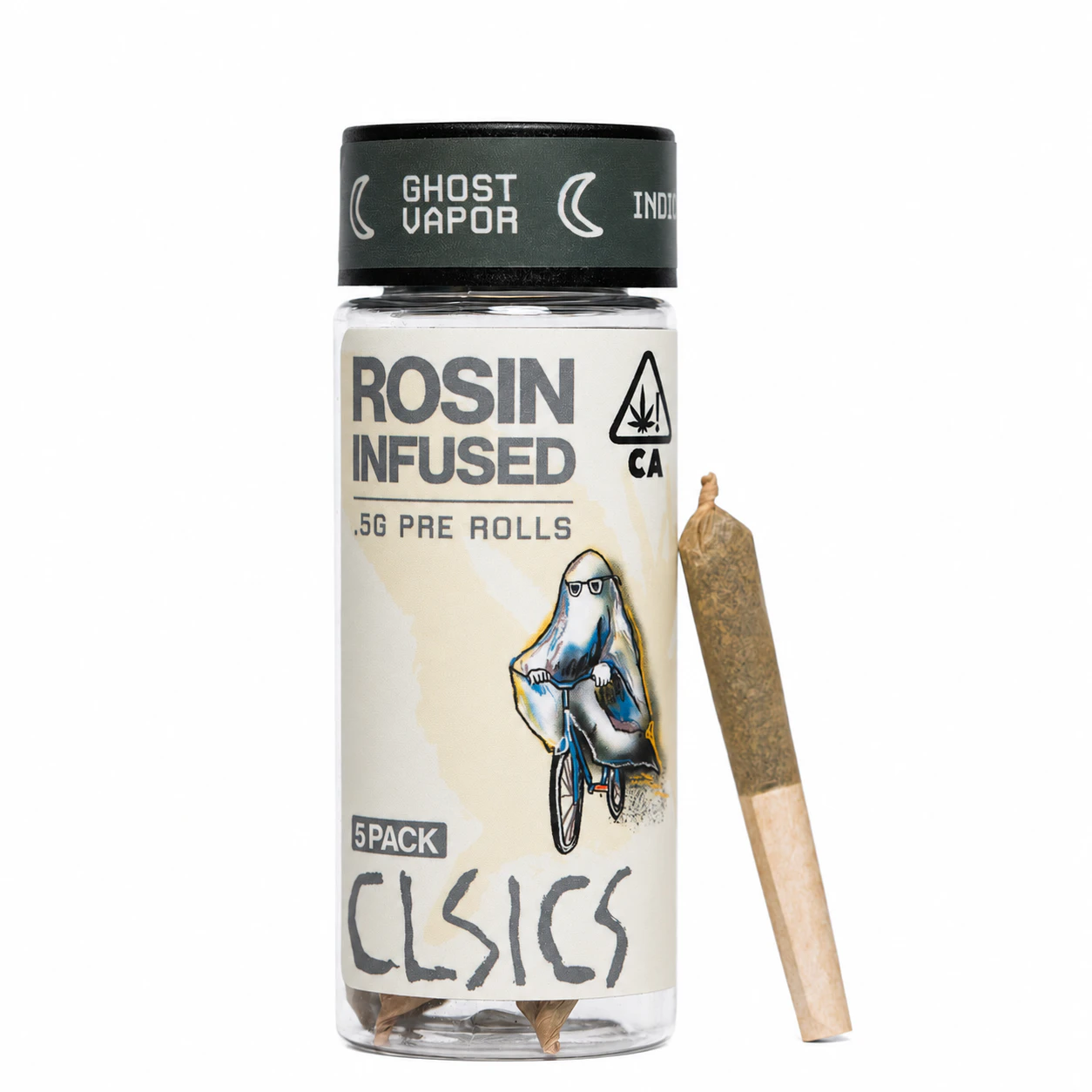 CLSICS - Ghost Vapor Rosin Infused 5-Pack Pre-Roll | 2.5g Main Image