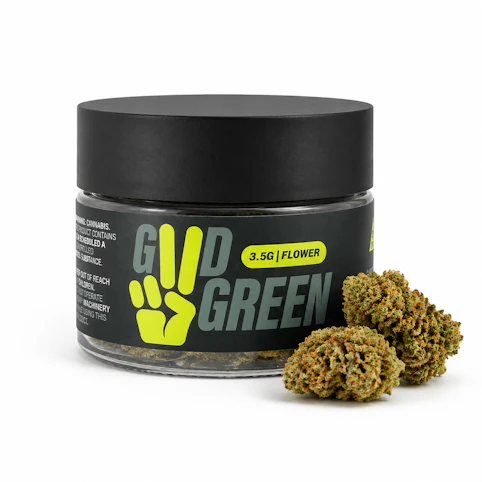 Good Green - Sour Diesel – Sativa – 22.88% THC | 3.5g Cannabis (Flower) | Good Green   -a02