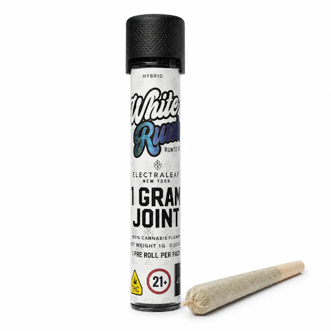 ElectraLeaf - White Runtz -Hybrid- 28.45%|1g (Pre-Roll) | Electraleaf       -AD0 FRONT