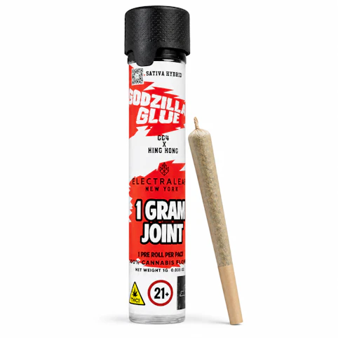 ElectraLeaf - Godzilla Glue – Sativa Hybrid | 1g Grand Joint (Pre-Roll) | Electraleaf  -AC2 FRONT