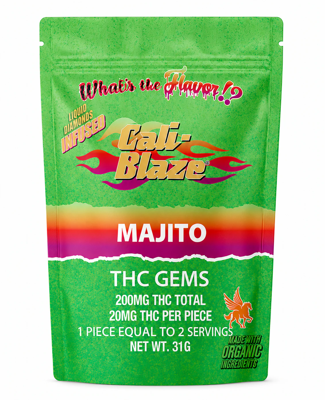 Cali-Blaze - Cali- Blaze | 200mg Gems | Mojito Main Image