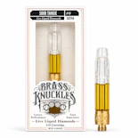 Sour Tangie – Sativa – 89.73% THC | 1g Live Liquid Diamonds 510 Cartridge (Vape) | Brass Knuckles   -yyy1 front
