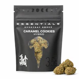 Caramel Cookies – Hybrid – 32.33% THC | 3.5g Space Essentials Flower | To The Moon  -cc1