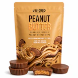 Peanut Butter – Hybrid | 100mg THC – 10 Peanut Butter Cups (Edible Treat) | Juiced Cannabis  -B1