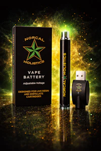 NORCAL HOLISTICS - NorCal Vape Battery - 510 Adjustable Voltage