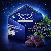 100mg THC 50mg CBN WYLD Enhanced Gummies - Elderberry 2:1