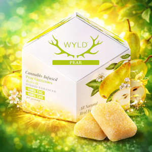 WYLD - Wyld Gummies - Pear 1:1 - THC:CBG