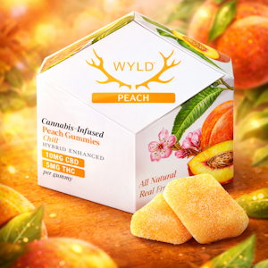 WYLD - Wyld Gummies - CBD Peach 2:1