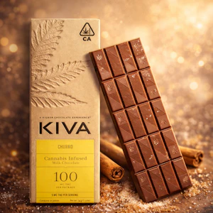 KIVA - Kiva - Milk Chocolate Churro -100mg