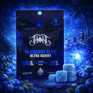 HEAVY HITTERS - Heavy Hitters Gummies - Blueberry Blitz 100mg