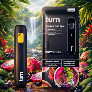 TURN - 1g TURN All-In-One Vape - Dragon Fruit Açaí 88-91%