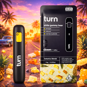 TURN - 1g TURN All-In-One Vape - White Gummy Bear 88-91%