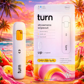 TURN Disposable 1g - Live Resin - Strawnana Wipeout 89%