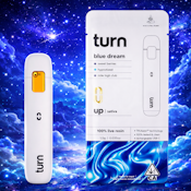 TURN Disposable 1g - Live Resin- Blue Dream 90%