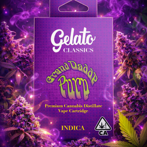 GELATO - Gelato Brand - Classic Cartridge 1g - Grand Daddy Purp 91%