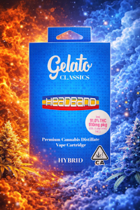 GELATO - Gelato Brand - Classics Cartridge 1g - Headband 91%