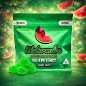 100mg MAS Gummies - Watermelon 5x20mg