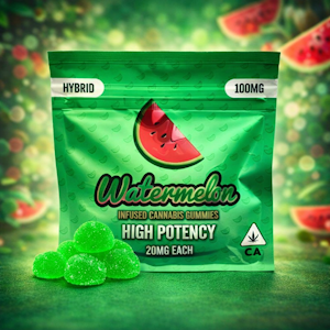 Mas - 100mg MAS Gummies - Watermelon 5x20mg