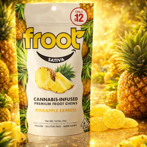 FROOT - Froot Gummies - Pineapple Express 100MG