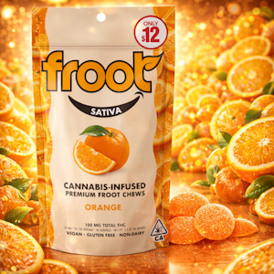 FROOT - Froot Gummies - Orange Tangie 100MG