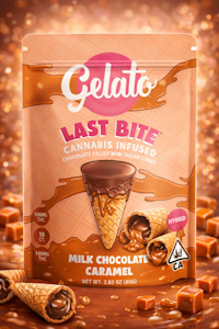 GELATO - Gelato Brand - Last Bites - Milk Chocolate Caramel Mini Cones 100mg
