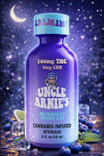 100mg THC 100mg CBN Uncle Arnie’s Drink - Blueberry Nightcap 2oz