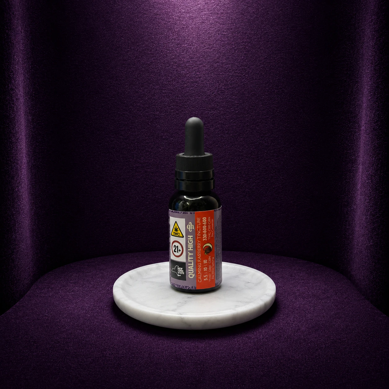 Quality High - Calming Raspberry Tincture Main Image