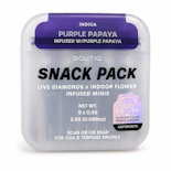 Purple Papaya -Indica- 54.46% THC | 5 x 05g Live Diamond Infused Mini's (2.5g Pre-Roll Pack) | Boutiq  -  -CC11 MID 2