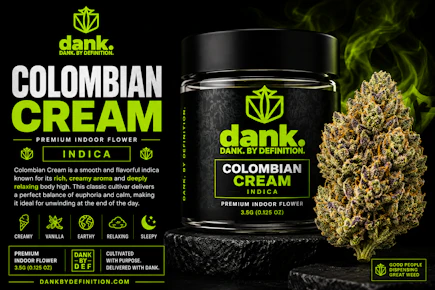 Dank | 3.5g Jar | Colombian Cream
