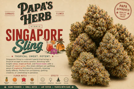 Papa's Herb | 28g Mylar | Singapore Sling
