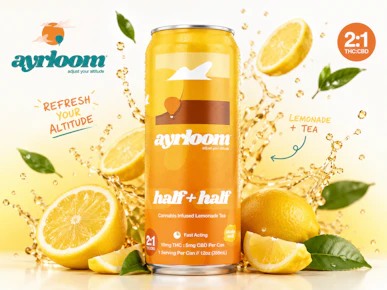 Ayrloom | 12oz Can 10mg | Half Tea + Half Lemonade | 2:1