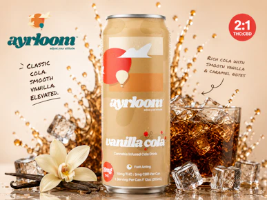 Ayrloom | 12oz can 10mg | Vanilla Cola | 2:1 | Beverage