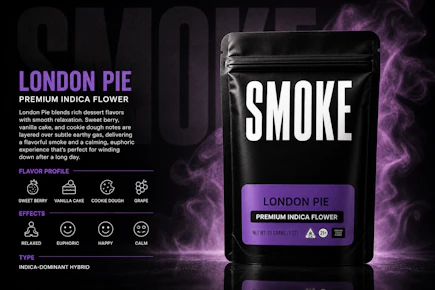 SMOKE | 28g Mylar | London Pie