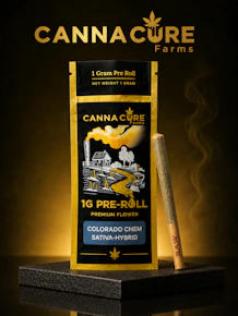  Canna Cure | 1g Pre-roll | Colorado Chem | Sativa-Hybrid