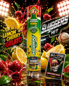 Sluggers | 1.5g Infused Glass Tip Preroll | Lemon Cherry Gelato |