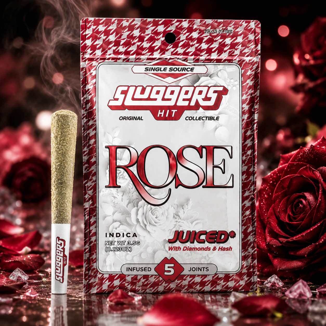 SLUGGERS HIT - Sluggers | Infused 3.5 5pk | Rose Main Image