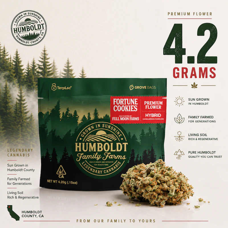 HUMBOLDT FAMILY FARMS - Fortune Cookies - 4.2g (H) - Humboldt Family Farms Main Image