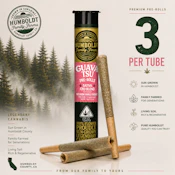 3pk - Guava Tsu - 1:1 (THC:CBD) - 1.5g (SH) - Humboldt Family Farms